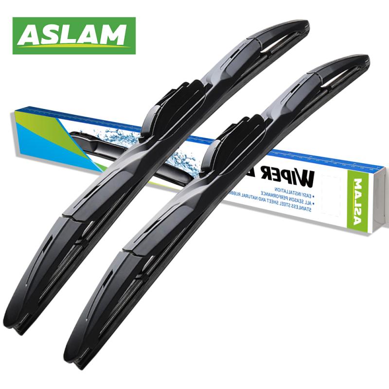 Custom-fit hybrid wiper blades